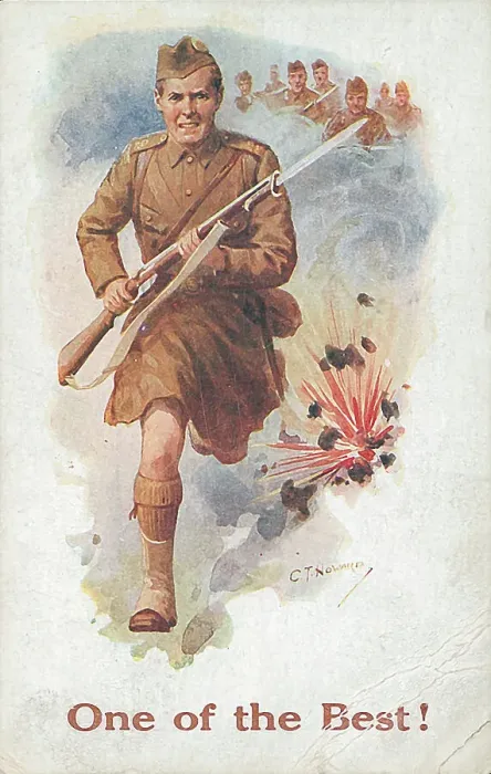 Framed Print : First World War Patriotic Sentimental Postcard Framed Print : First World War Patriotic Sentimental Postcard