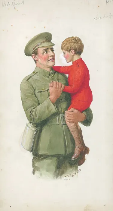 Framed Print : First World War Patriotic / Sentimental Postcard Framed Print : First World War Patriotic / Sentimental Postcard