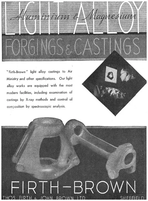Framed Print : Firth-Brown Light Alloy Castings Framed Print : Firth-Brown Light Alloy Castings