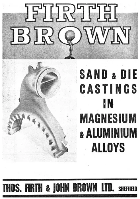 Framed Print : Firth-Brown Sand & Die Castings In Framed Print : Firth-Brown Sand & Die Castings In