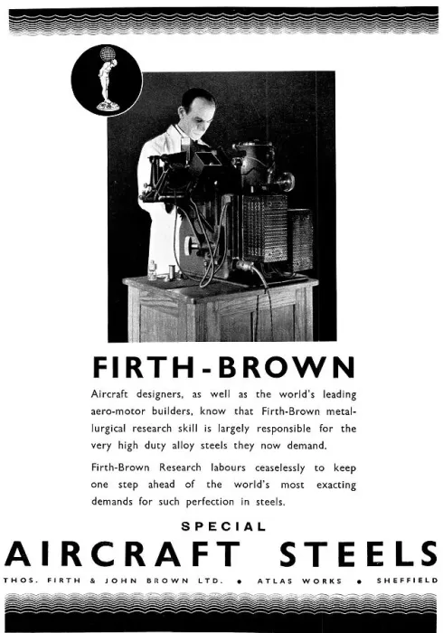 Framed Print : Firth Brown Special Aircraft Steels Framed Print : Firth Brown Special Aircraft Steels