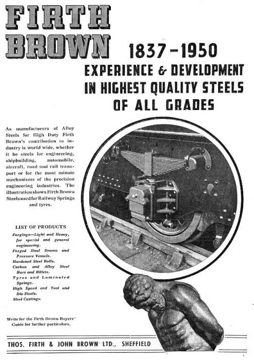 Framed Print : Firth Brown Steel Products For The Aircraft Industry Framed Print : Firth Brown Steel Products For The Aircraft Industry
