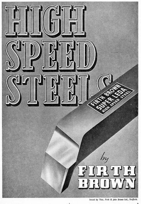 Framed Print : Firth Brown Supa Leda High Speed Steels