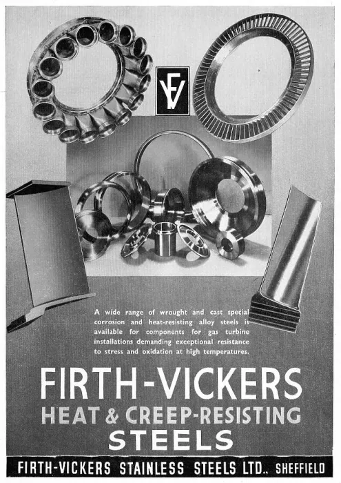 Framed Print : Firth-Vickers Heat-Resisting Alloy Steels Framed Print : Firth-Vickers Heat-Resisting Alloy Steels