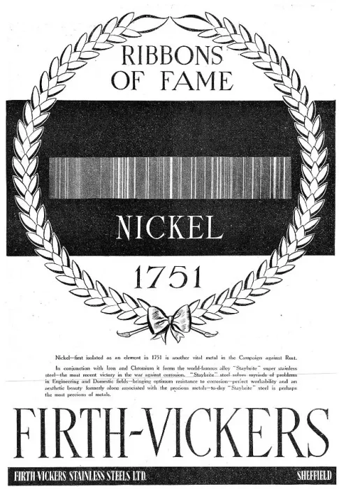 Framed Print : Firth-Vickers Stainless Steels Framed Print : Firth-Vickers Stainless Steels