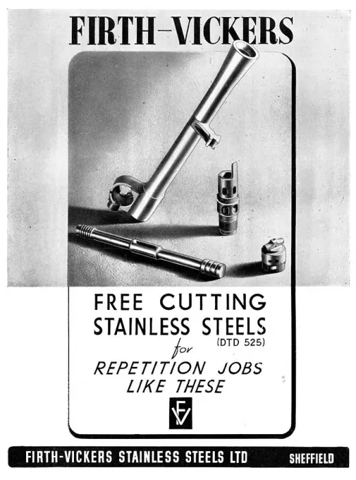 Framed Print : Firth-Vickers Stainless Steels DTD 525 Framed Print : Firth-Vickers Stainless Steels DTD 525