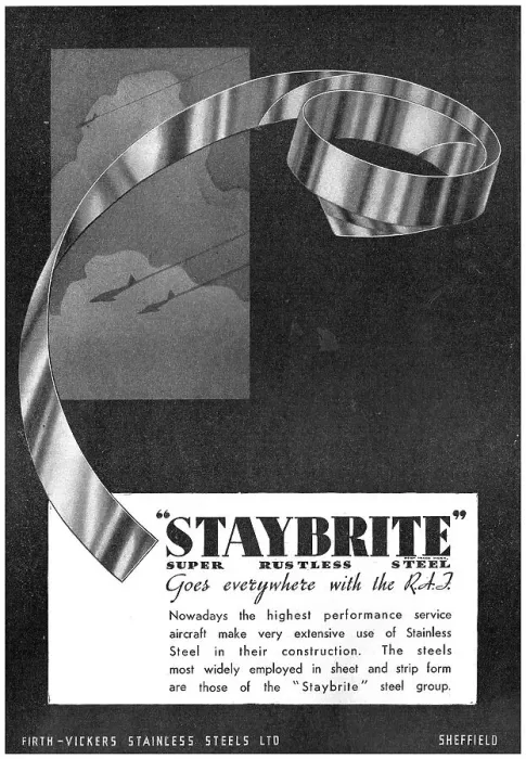 Framed Print : Firth-Vickers Staybrite Rustless Steel Framed Print : Firth-Vickers Staybrite Rustless Steel