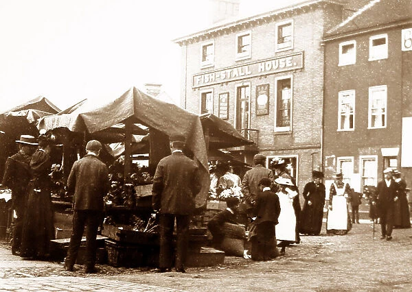 Fish Stall House pub, Great Yarmouth, early 1900s
