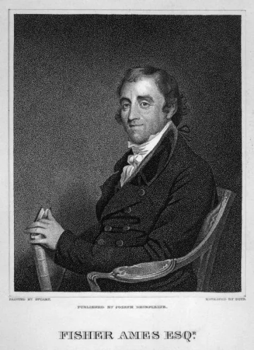 Framed Print : FISHER AMES (1758-1808) Framed Print : FISHER AMES (1758-1808)