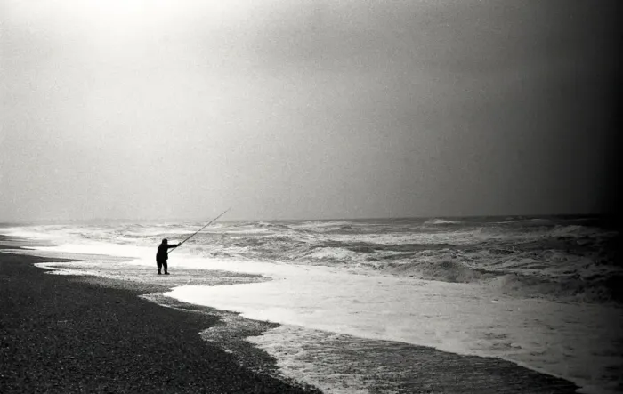 Framed Print : A fisherman Framed Print : A fisherman