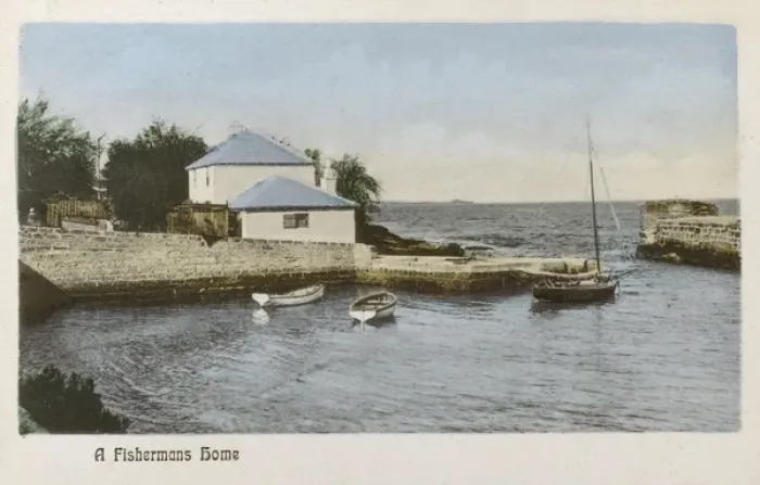 Framed Print : A Fishermans home in Bermuda Framed Print : A Fishermans home in Bermuda