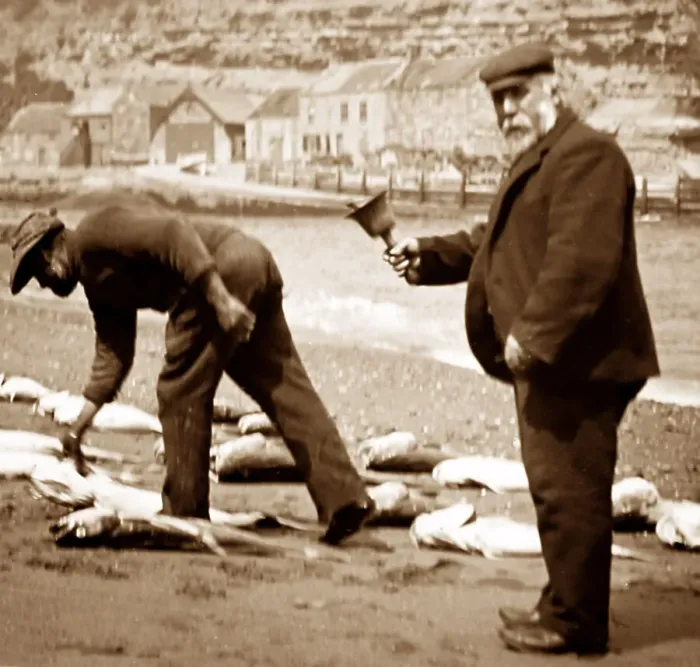 Framed Print : Fishermen, Staithes Framed Print : Fishermen, Staithes