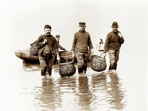 Fishermen, Whitstable early 1900's