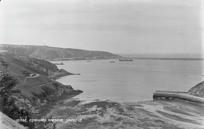 Framed Print : Fishguard Harbour Framed Print : Fishguard Harbour