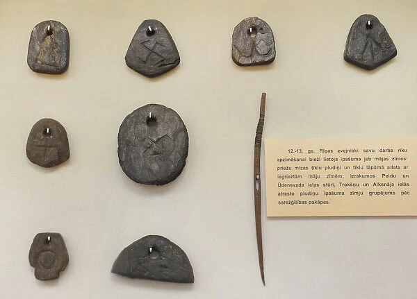 Fishing accessories. 12th-13th centuries. Museum of History