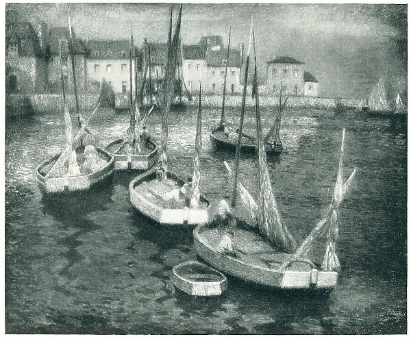The Fishing Barques (Le Treport)