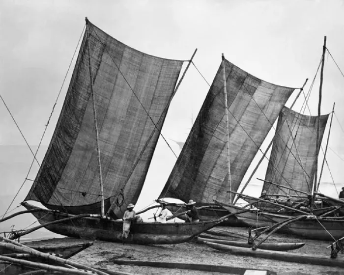 Framed Print : Fishing boats, India Framed Print : Fishing boats, India