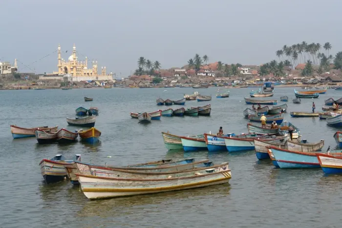 Framed Print : Fishing boats at Vishinjam, Kerala, India Framed Print : Fishing boats at Vishinjam, Kerala, India