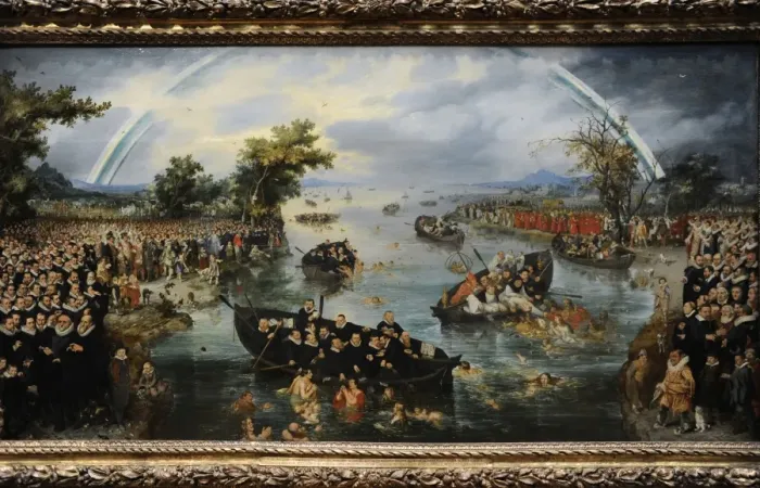Framed Print : Fishing for Souls, 1614, by Adriaen Pietersz van de Venne (c Framed Print : Fishing for Souls, 1614, by Adriaen Pietersz van de Venne (c