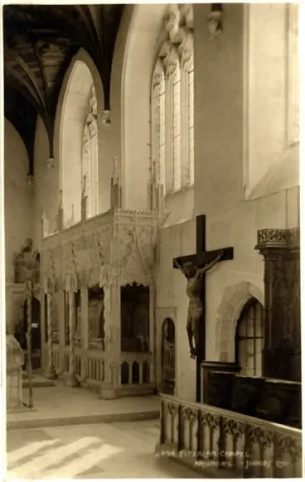 Framed Print : Fitzalan Chapel, Arundel, Sussex Framed Print : Fitzalan Chapel, Arundel, Sussex
