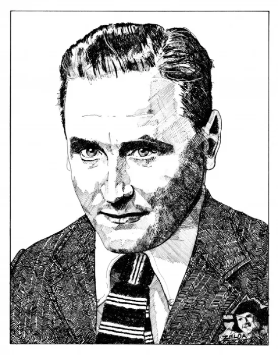 Framed Print : FITZGERALD (1896 - 1940) Framed Print : FITZGERALD (1896 - 1940)