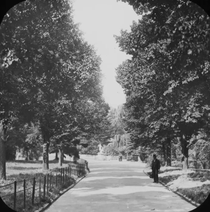 Framed Print : The Fitzroy Gardens Framed Print : The Fitzroy Gardens