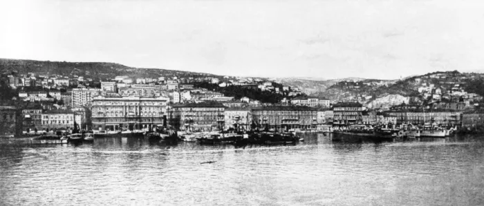 Framed Print : Fiume (now Rijeka, Croatia) when under Italian occupation Framed Print : Fiume (now Rijeka, Croatia) when under Italian occupation