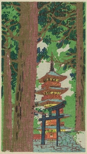 Five-storied pagoda at Nikko