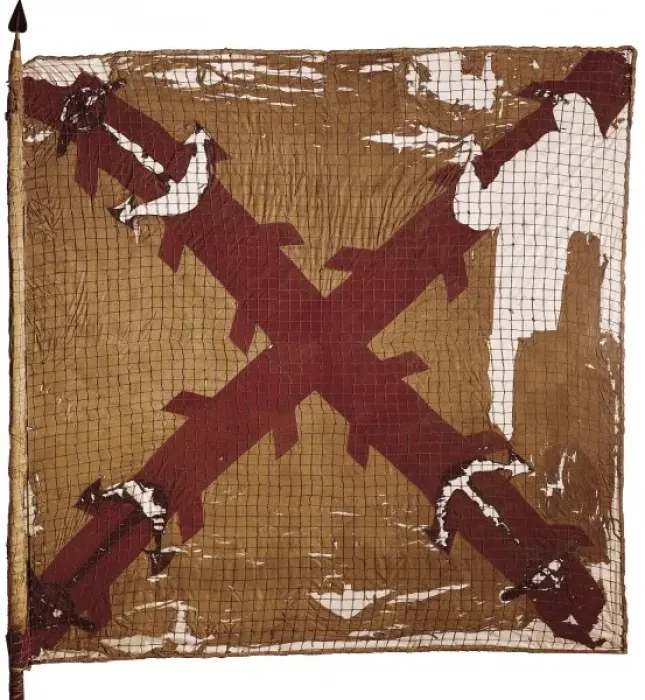 Framed Print : Flag of Spanish Navy Marines (18th c. ). SPAIN Framed Print : Flag of Spanish Navy Marines (18th c. ). SPAIN