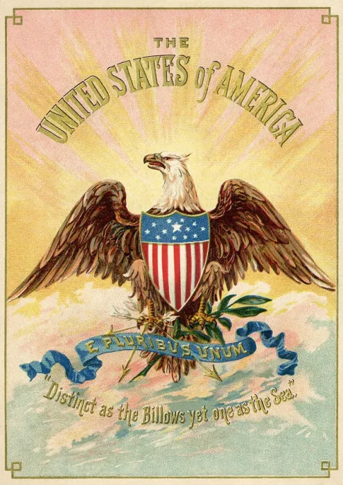 Framed Print : Flag of the United Kingdoms Date: 1888 Framed Print : Flag of the United Kingdoms Date: 1888