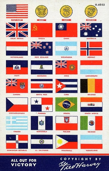 Flags of the Allies - WW2