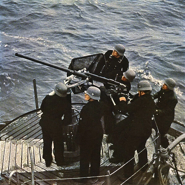 Flak Gun on Patrol Boat