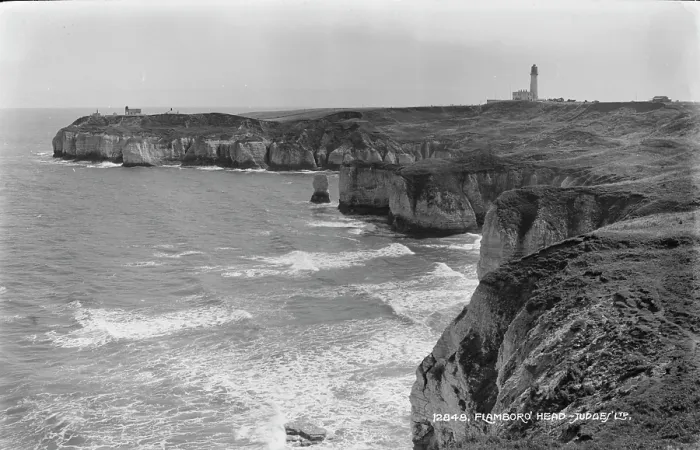 Framed Print : Flamboro Head Cliffs Framed Print : Flamboro Head Cliffs