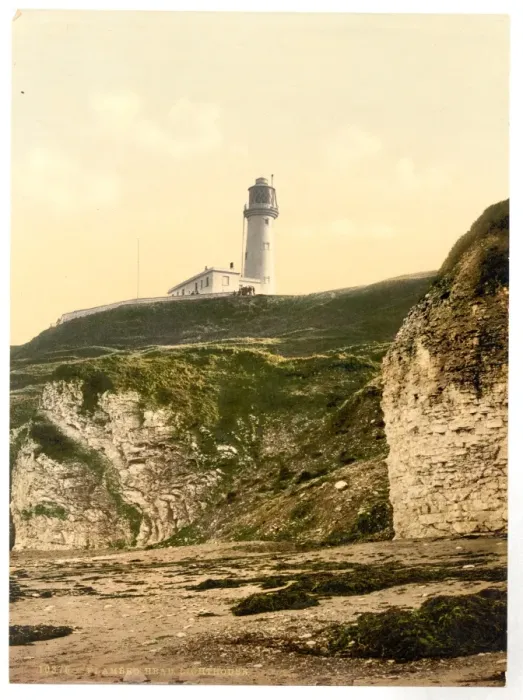 Framed Print : Flamborough, lighthouse, Yorkshire, England Framed Print : Flamborough, lighthouse, Yorkshire, England
