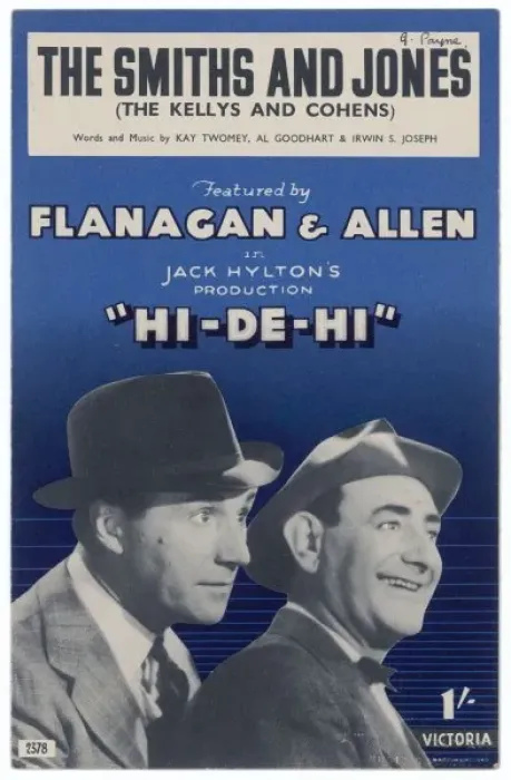Framed Print : Flanagan & Allen / Music Framed Print : Flanagan & Allen / Music