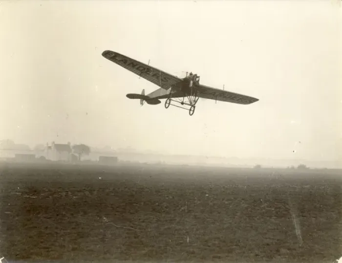 Framed Print : Flanders F2 Monoplane flying for the Michelin Duration Framed Print : Flanders F2 Monoplane flying for the Michelin Duration