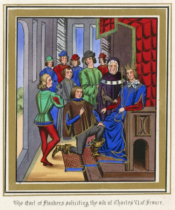 Framed Print : FLANDERS SEEKD HELP / 1382 Framed Print : FLANDERS SEEKD HELP / 1382