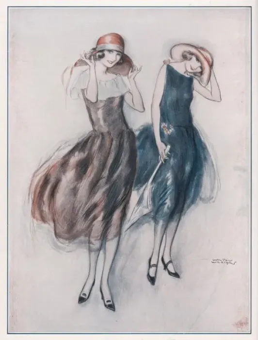 Framed Print : Flappers 1923 Framed Print : Flappers 1923