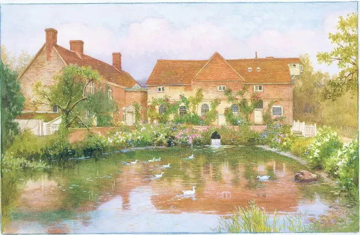 Framed Print : Flatford Mill, Flatford, Suffolk Framed Print : Flatford Mill, Flatford, Suffolk