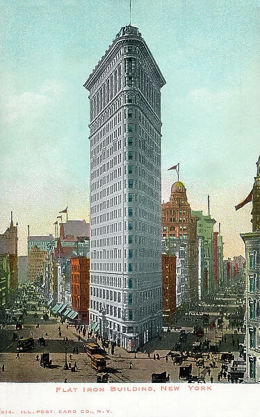Flatiron Building, Broadway and Fifth Avenue, New York, USA