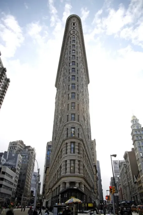 Framed Print : The Flatiron Building in New York Framed Print : The Flatiron Building in New York