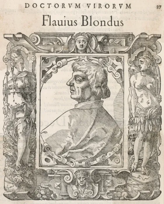 Framed Print : Flavio Biondo Framed Print : Flavio Biondo