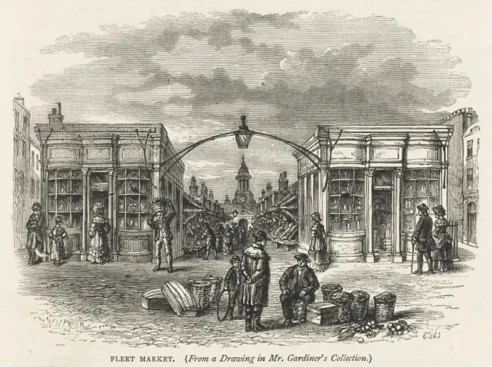 Framed Print : Fleet Market Framed Print : Fleet Market