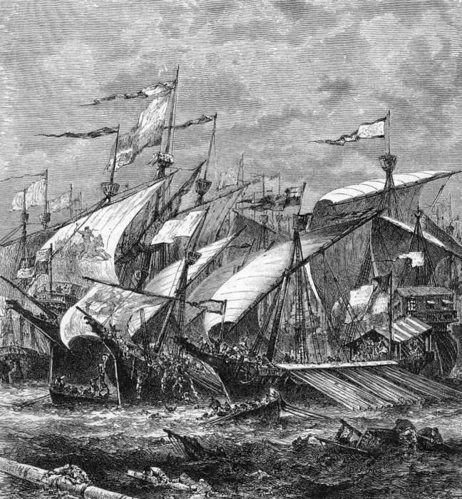 Framed Print : FLEET OFF HOSTILE COAST Framed Print : FLEET OFF HOSTILE COAST