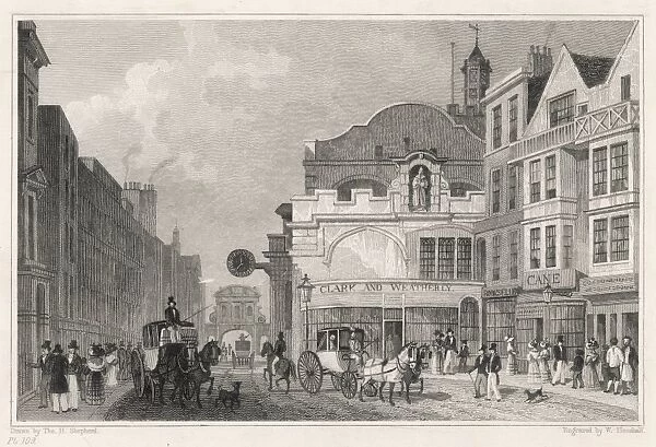 Fleet St / Temple Bar 1831