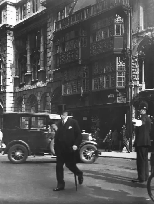 Framed Print : Fleet Street - 1930s Framed Print : Fleet Street - 1930s