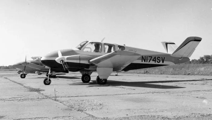 Framed Print : Fleet Super Bonanza N174SV Framed Print : Fleet Super Bonanza N174SV