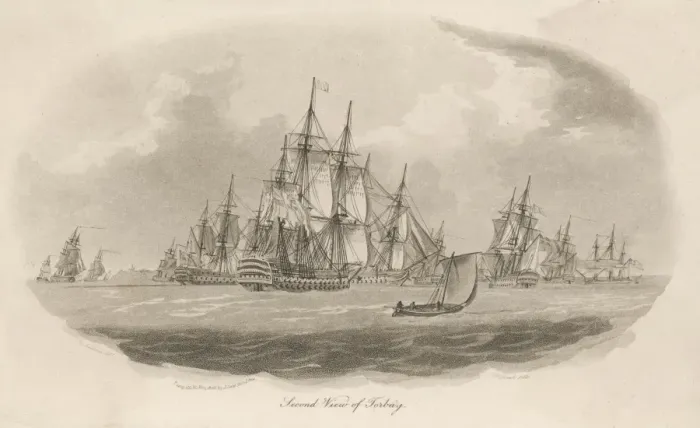 Framed Print : Fleet at Torbay Framed Print : Fleet at Torbay