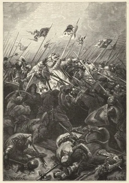 Framed Print : Flemish Defeat D artois Framed Print : Flemish Defeat D artois