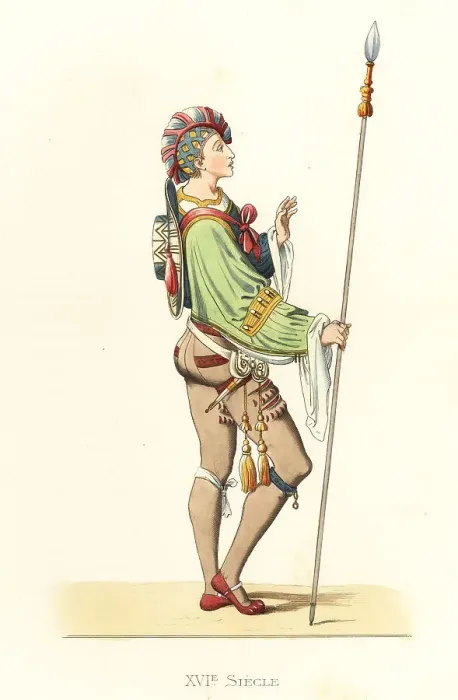 Framed Print : Flemish squire, 16th century Framed Print : Flemish squire, 16th century